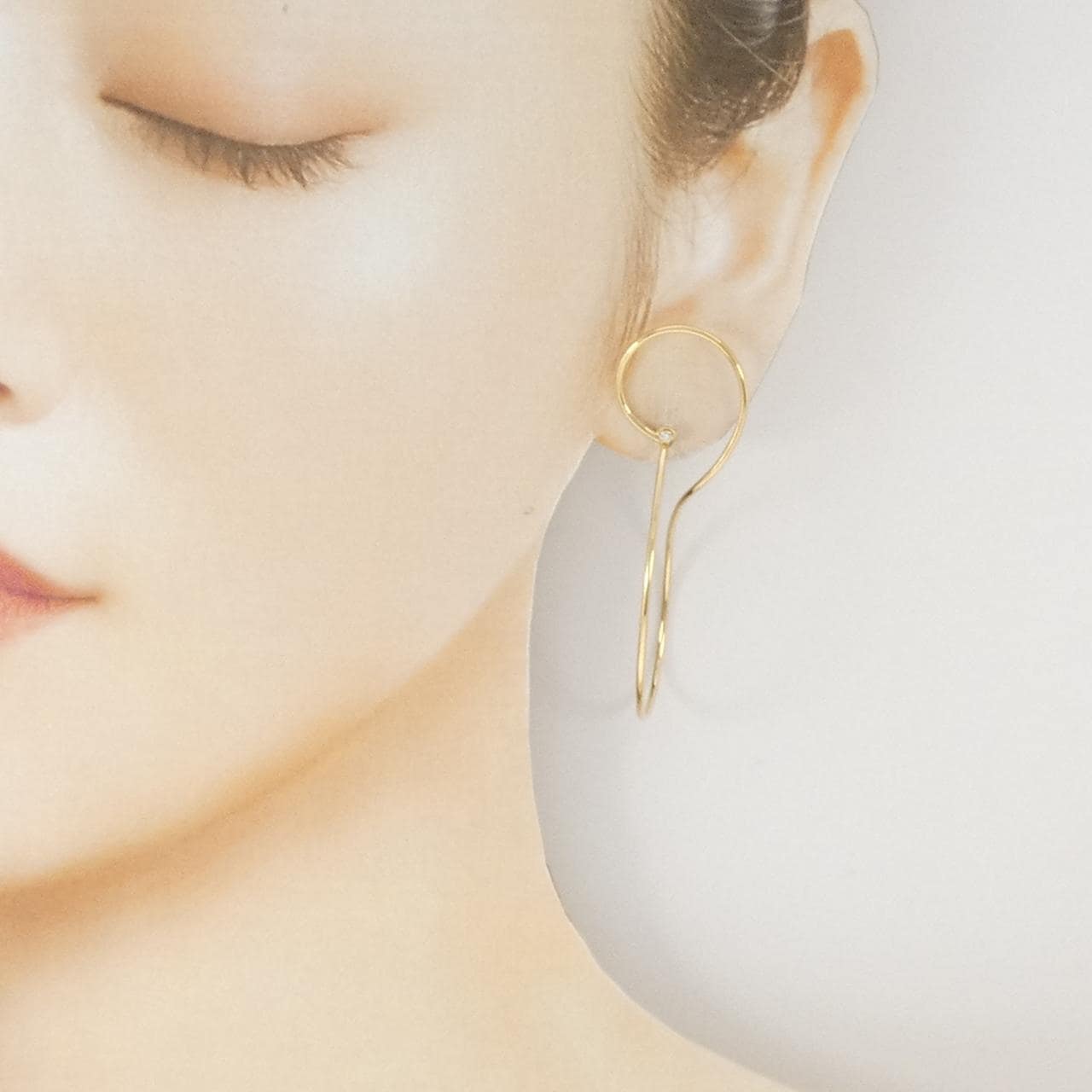 スタージュエリー ダイヤモンド ピアス 0.04CT