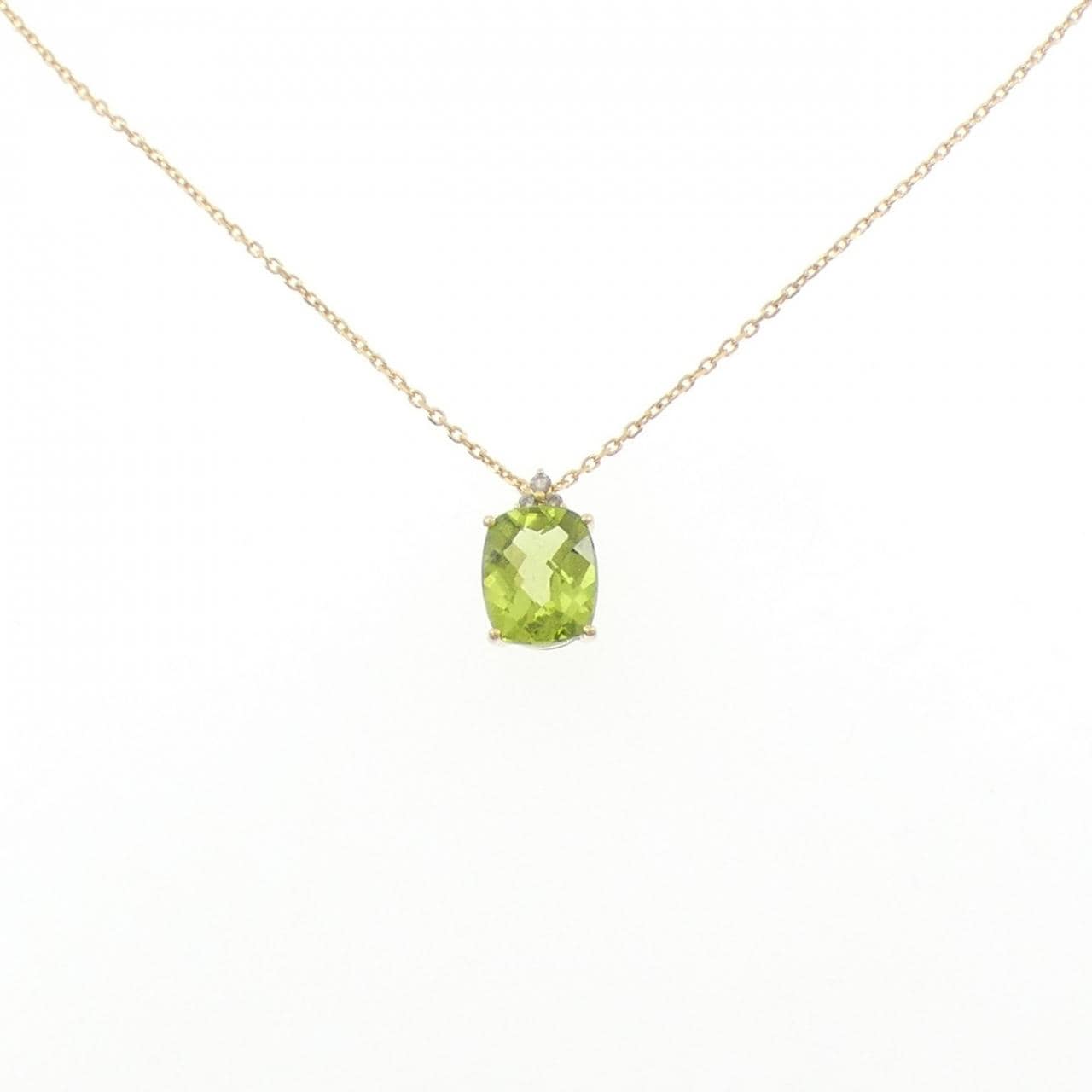 GSTV ペリドット ネックレス 3.00CT