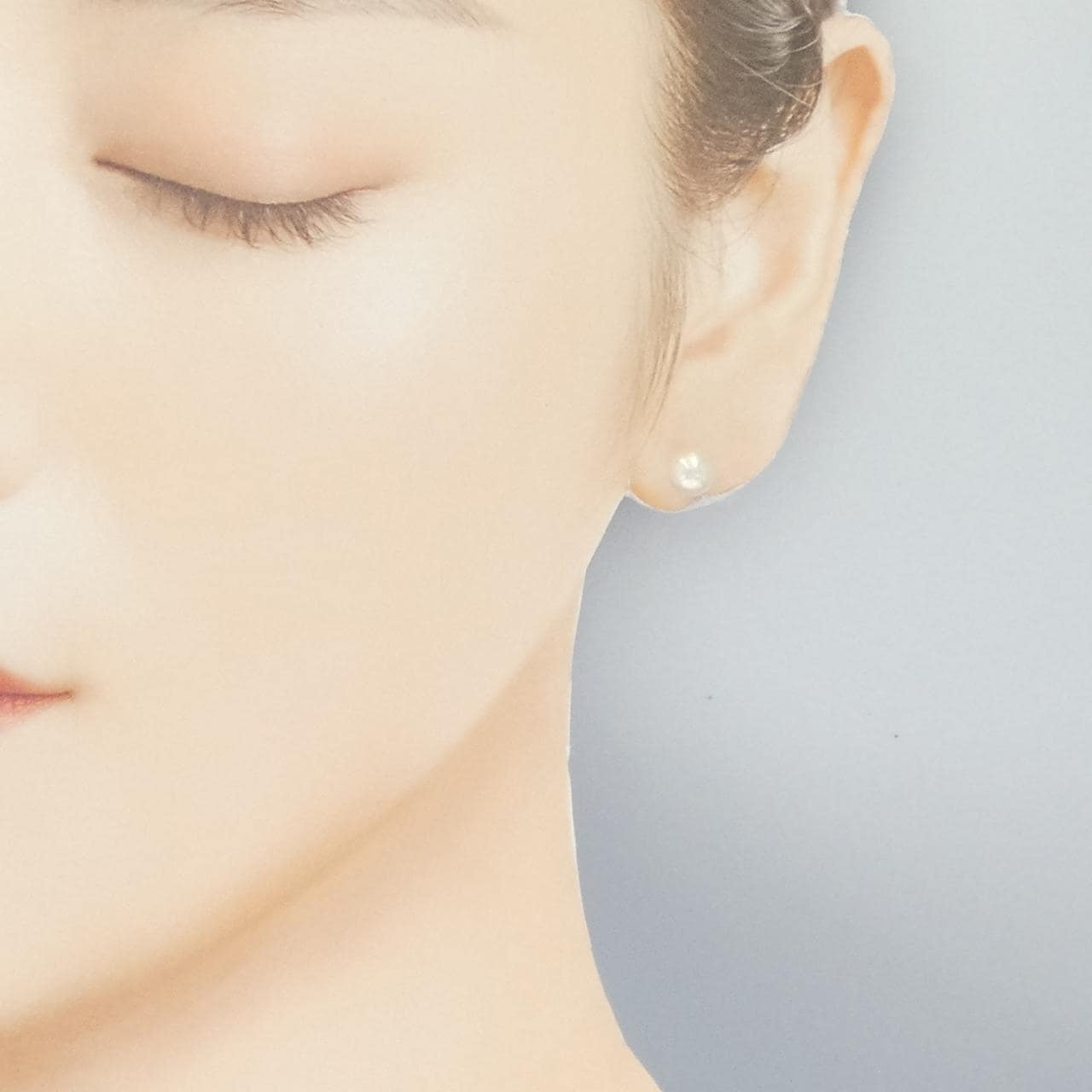 K14WG アコヤパール ピアス 6.2mm