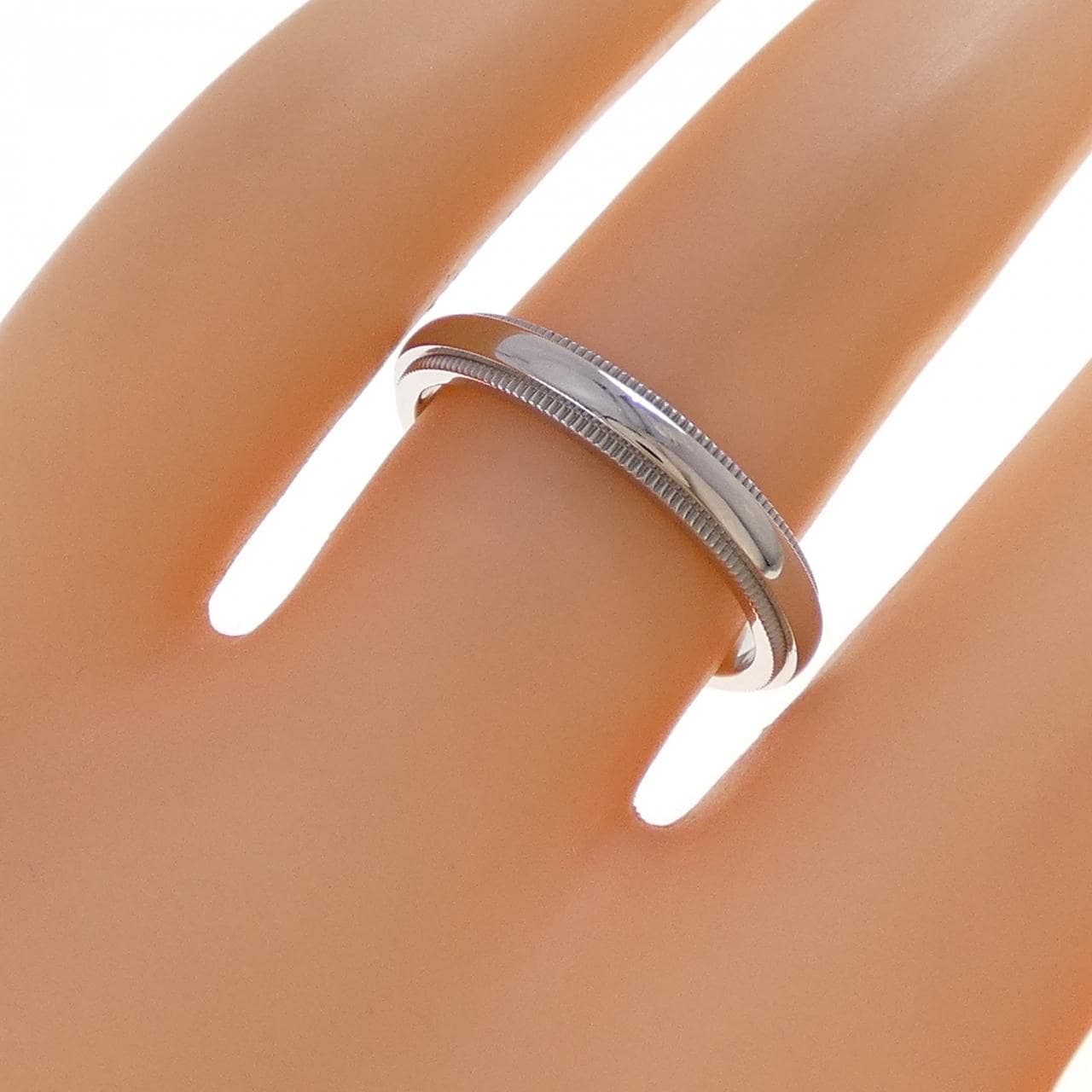 ティファニー ミルグレイン リング