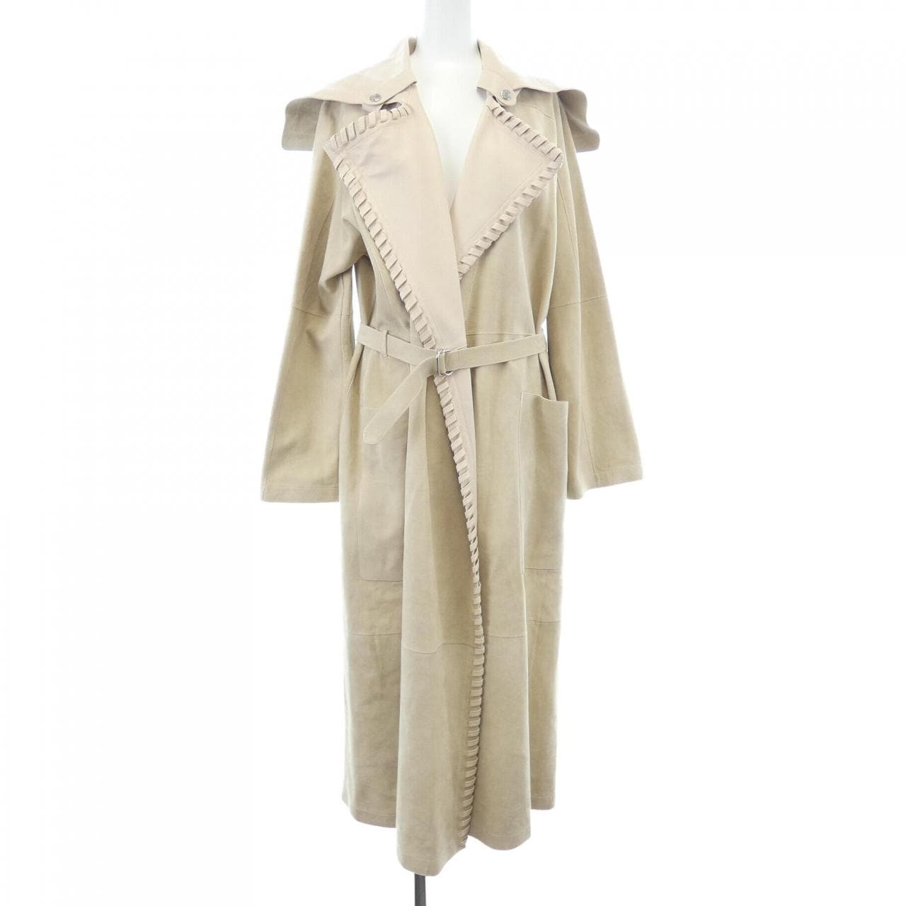 エルメス HERMES レザーコート