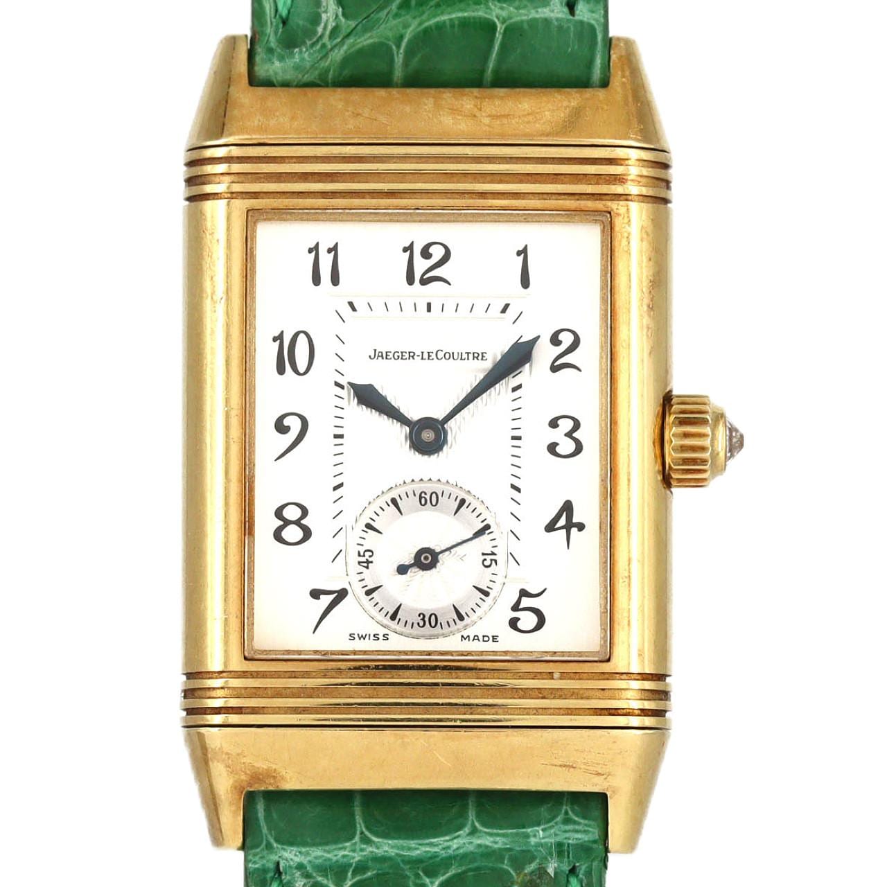 【ノーメンテナンス還元価格】ジャガー･ルクルト レベルソデュエットクラシック YG/D 256.1.75/Q2561420 YG 手巻