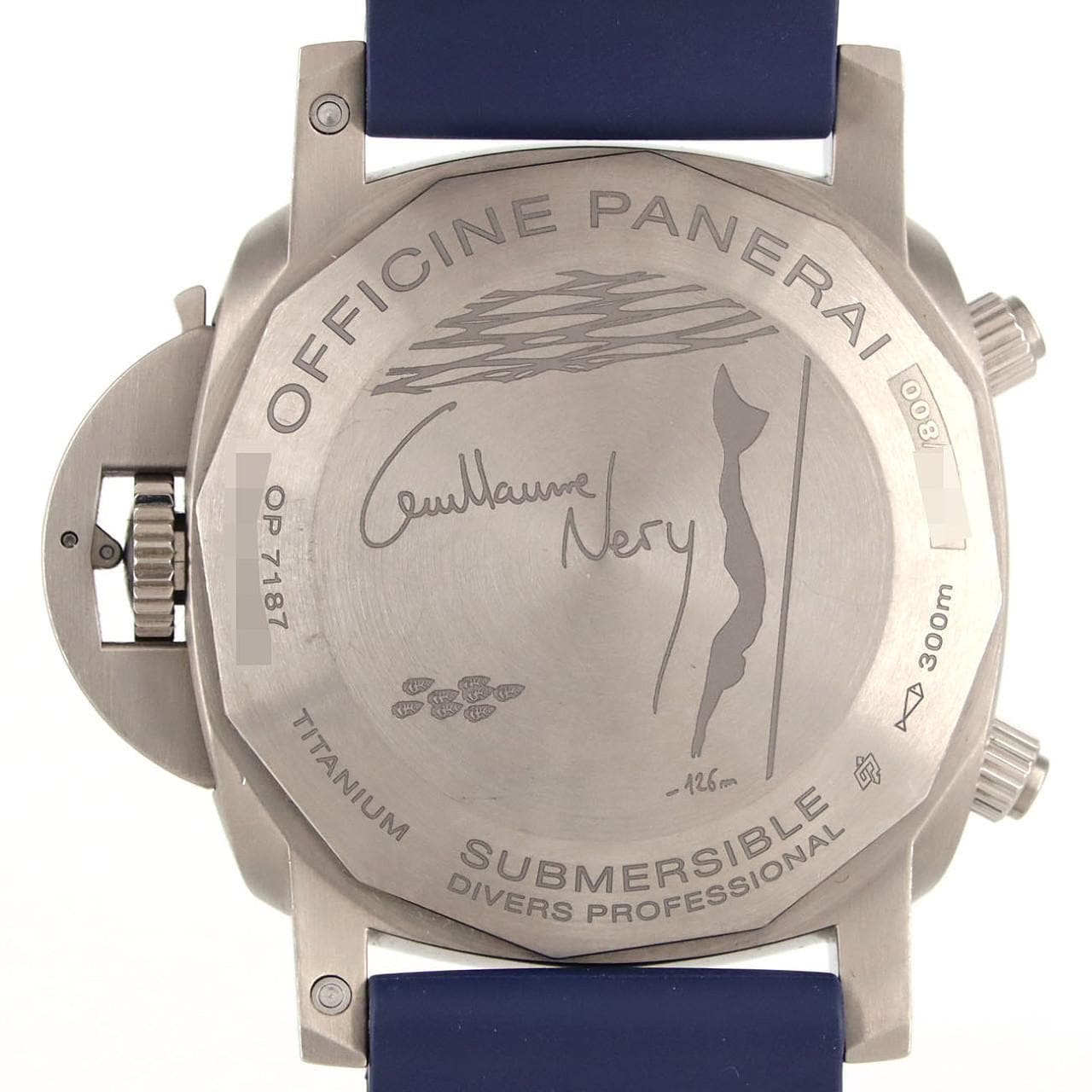 【ノーメンテナンス還元価格】パネライ サブマーシブルクロノ･ギヨーム･ネリー"エディション TI" PAM00982 TI 自動巻