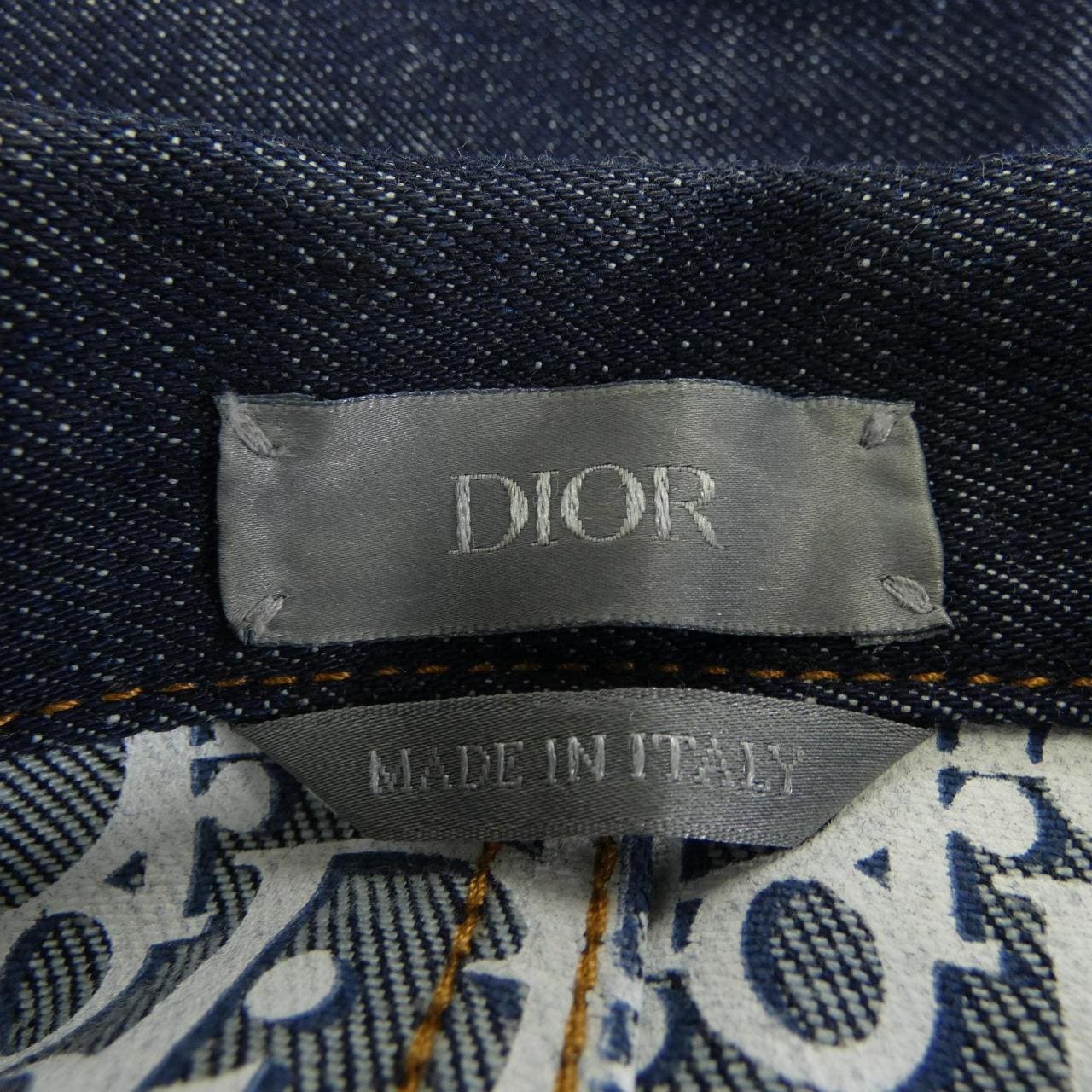 ディオール DIOR オブリーク OBLIQUE 033D490A226X デニムジャケット