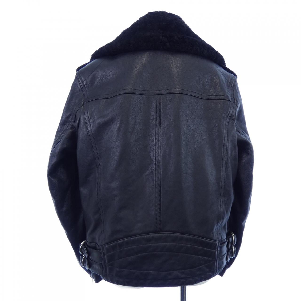 サンローラン SAINT LAURENT 809830 YCRR2 レザーライダースジャケット