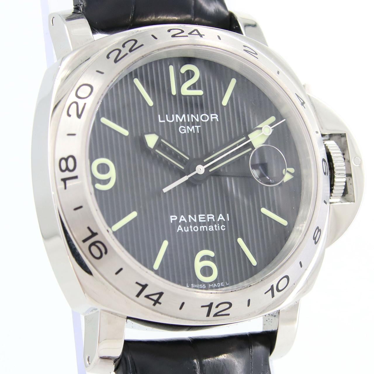 パネライ ルミノールGMT･フリンケ" PAM00029 SS 自動巻