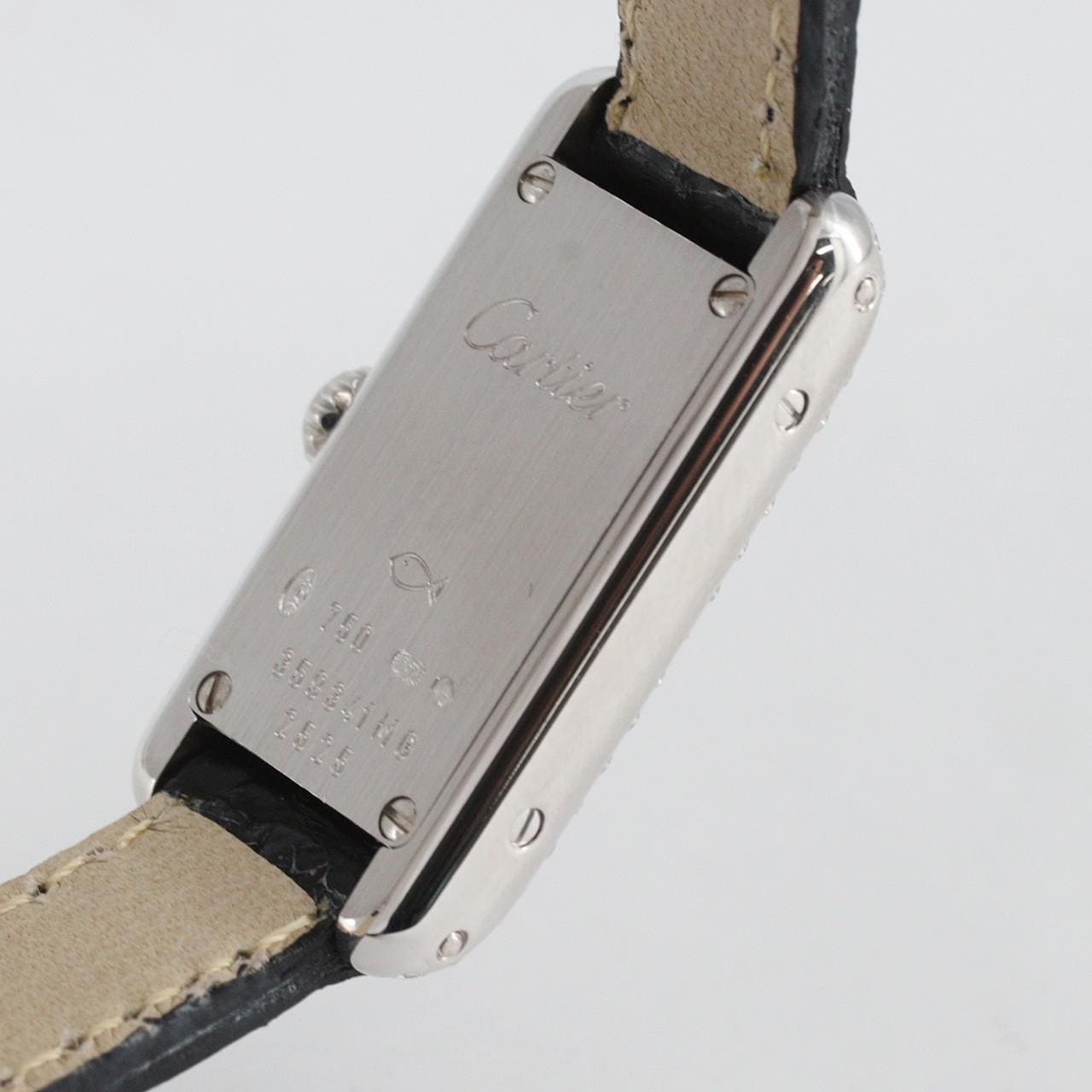 カルティエ タンクアロンジェ WG/D WB302651 WG クォーツ