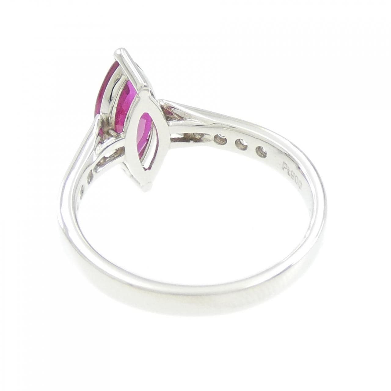 PT900 ルビー リング 1.21CT