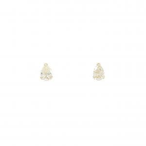 【新品】K18YG ダイヤモンド ピアス 0.32CT
