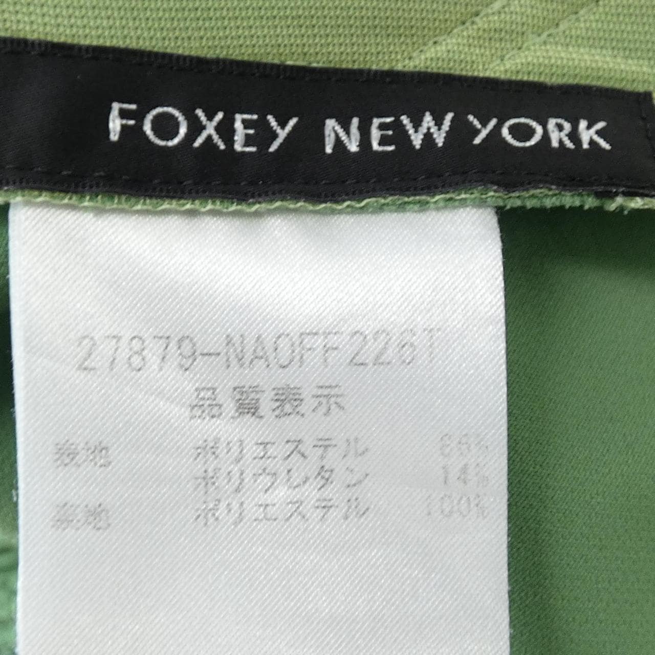 フォクシーニューヨーク FOXEY NEW YORK 27879-NAOFF226T ワンピース