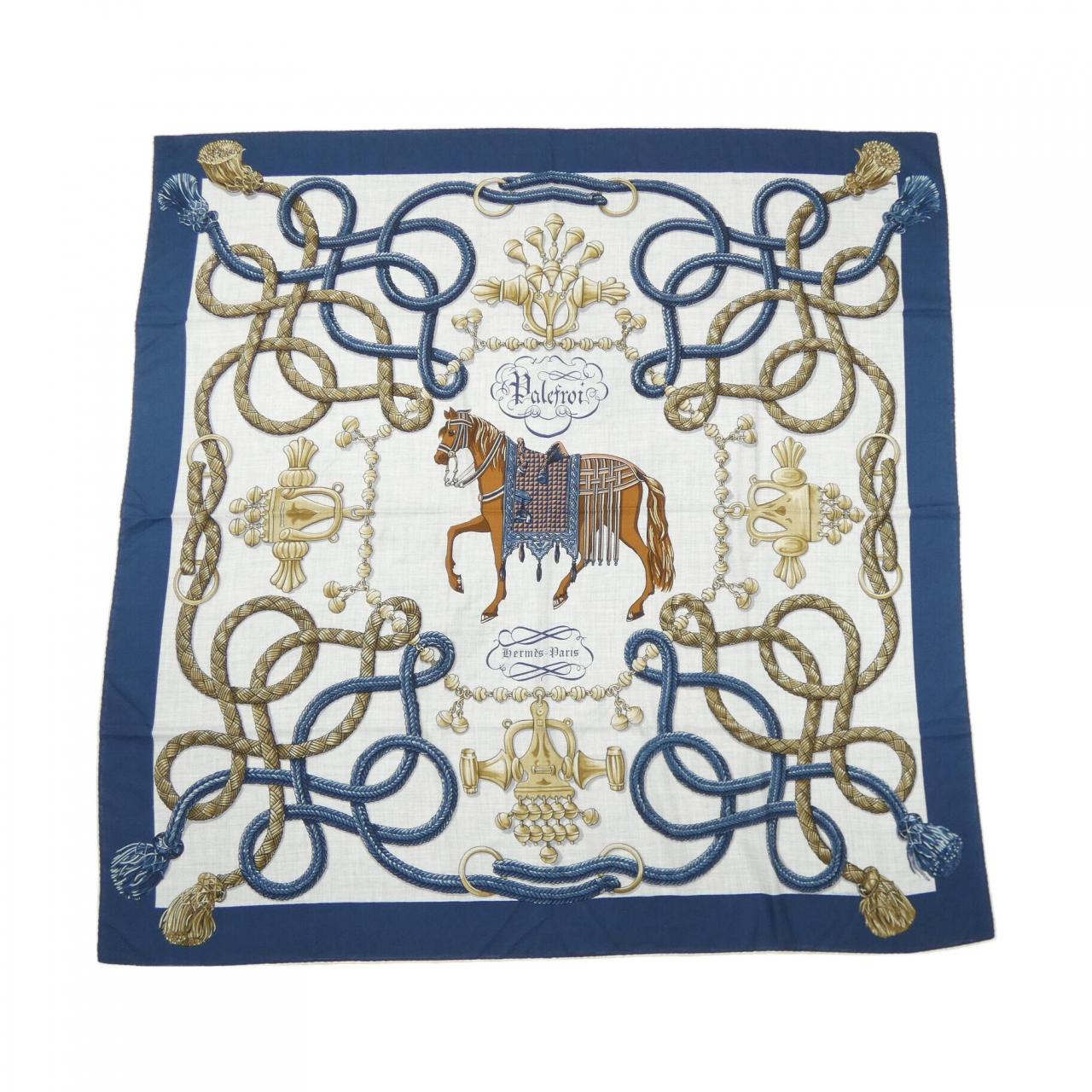 エルメス HERMES PALEFROI パルフロワ H241423S カレジェアン140 ショール