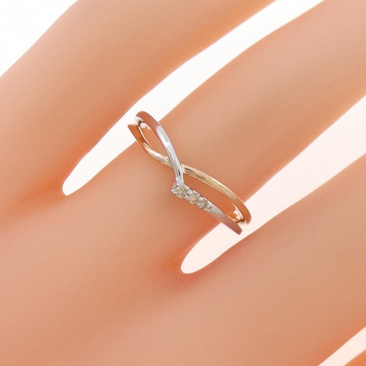 K10PG/K10WG ダイヤモンド リング