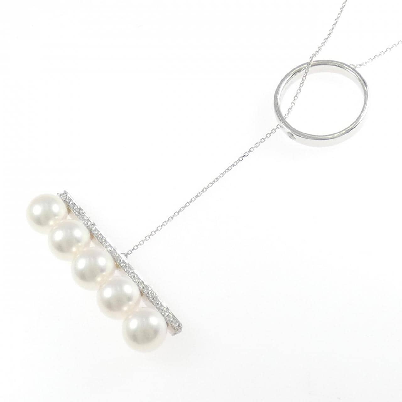 PT900 アコヤパール ネックレス