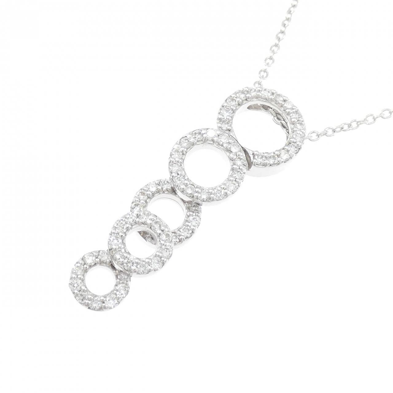 ポンテヴェキオ ダイヤモンド ネックレス 0.48CT