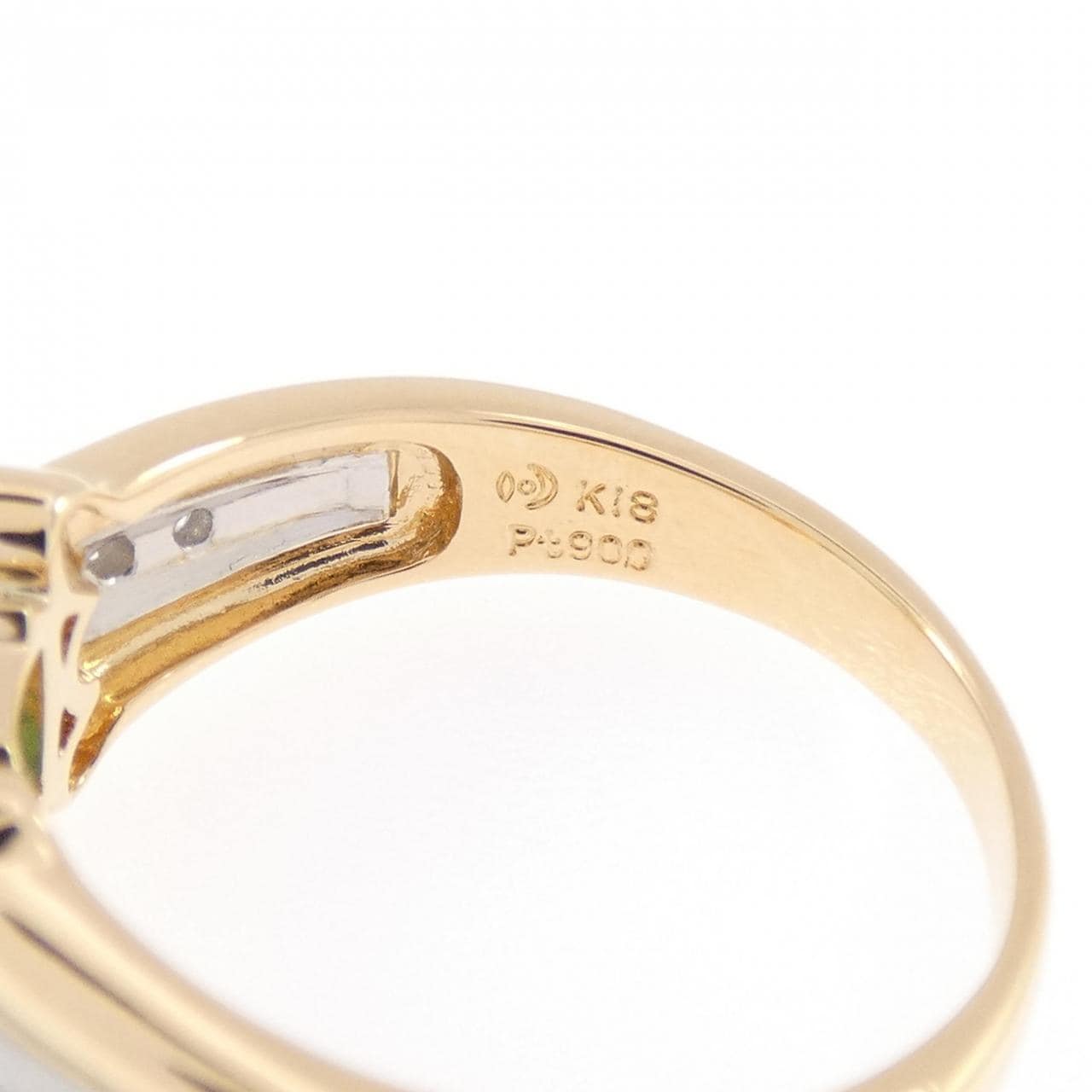 タサキ エメラルド リング 0.46CT