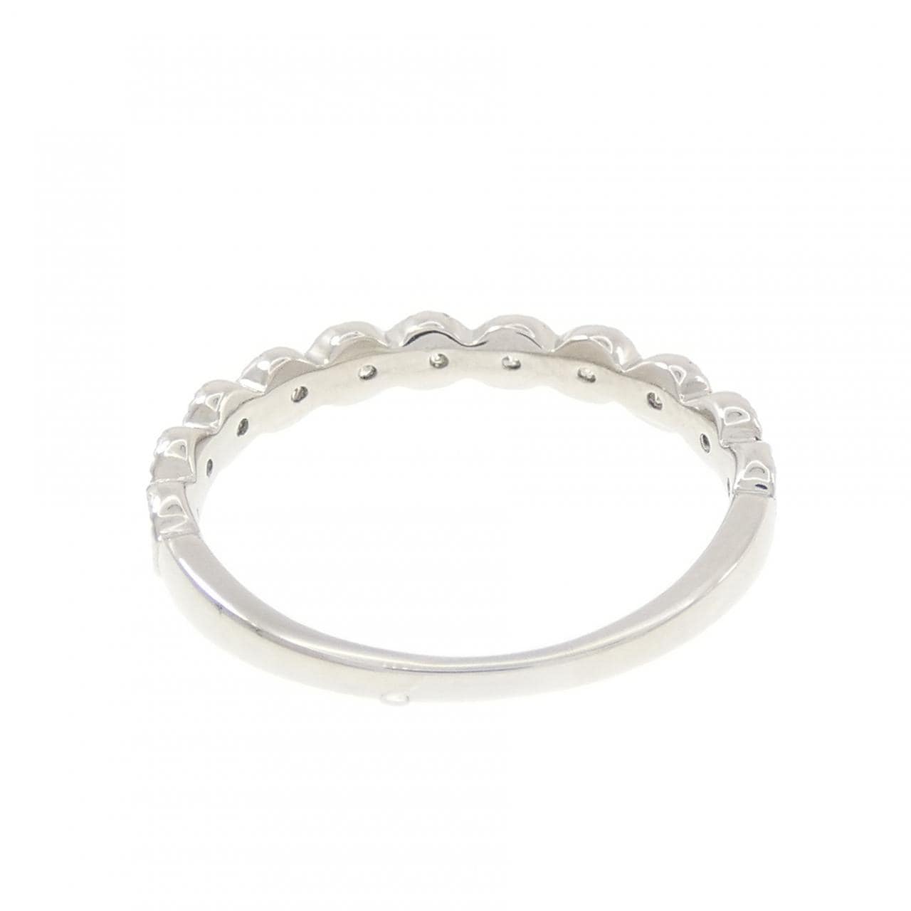 PT950 ハーフエタニティ ダイヤモンド リング 0.30CT