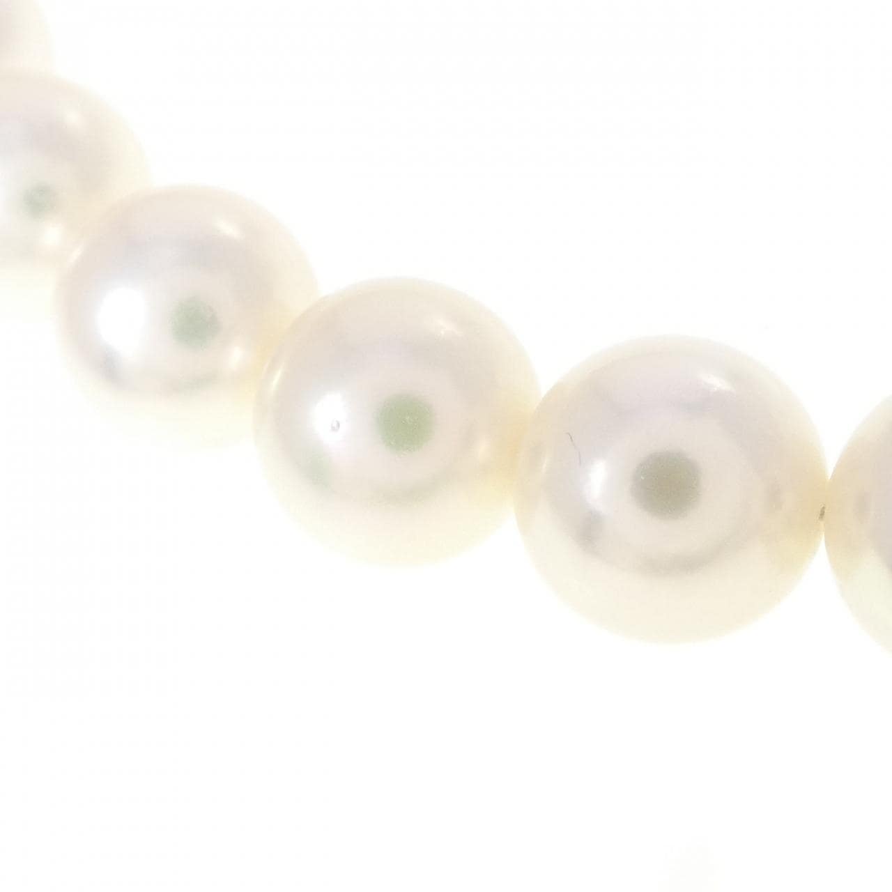 シルバークラスプ アコヤパール ネックレス 7.5-8mm