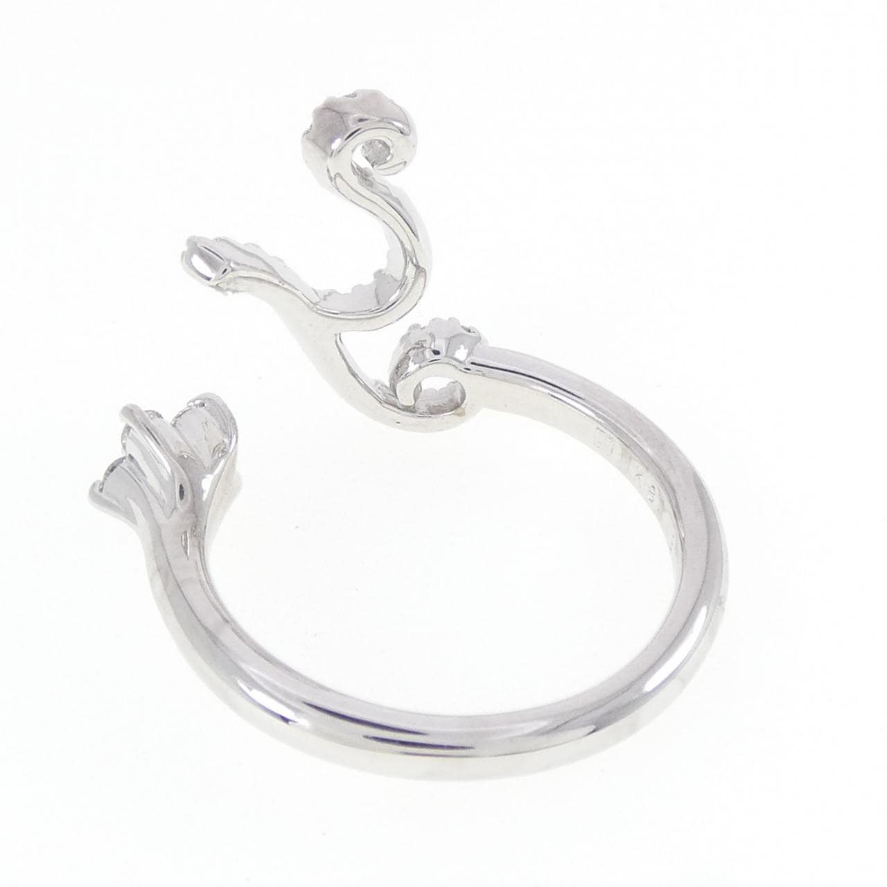 ポンテヴェキオ イニシャル リング 0.26CT