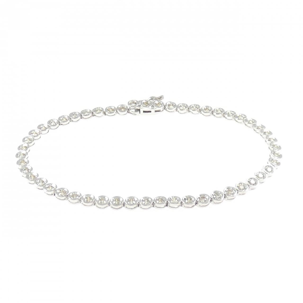 PT900 ダイヤモンド ブレスレット 1.00CT