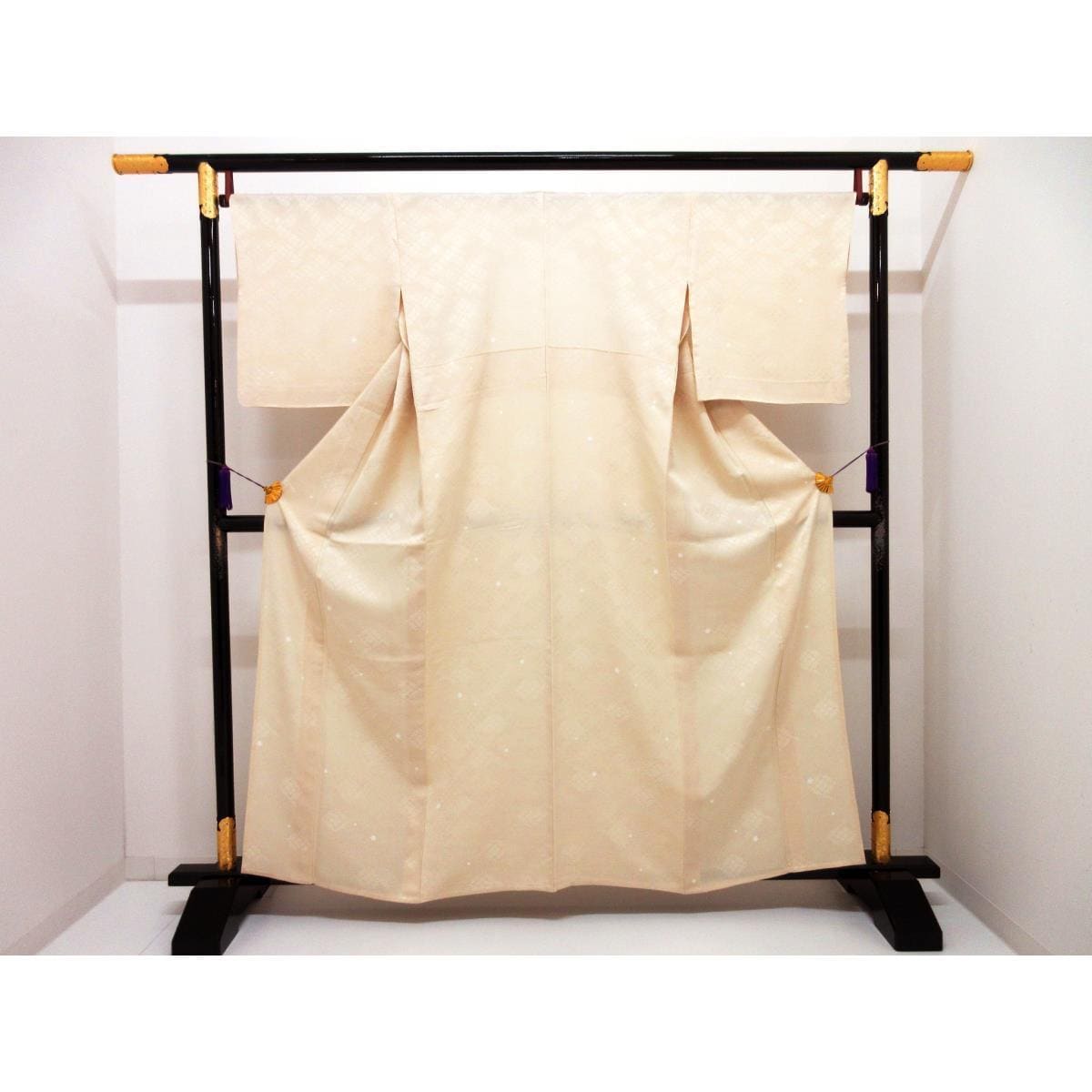 単衣　小紋【北出与三郎】