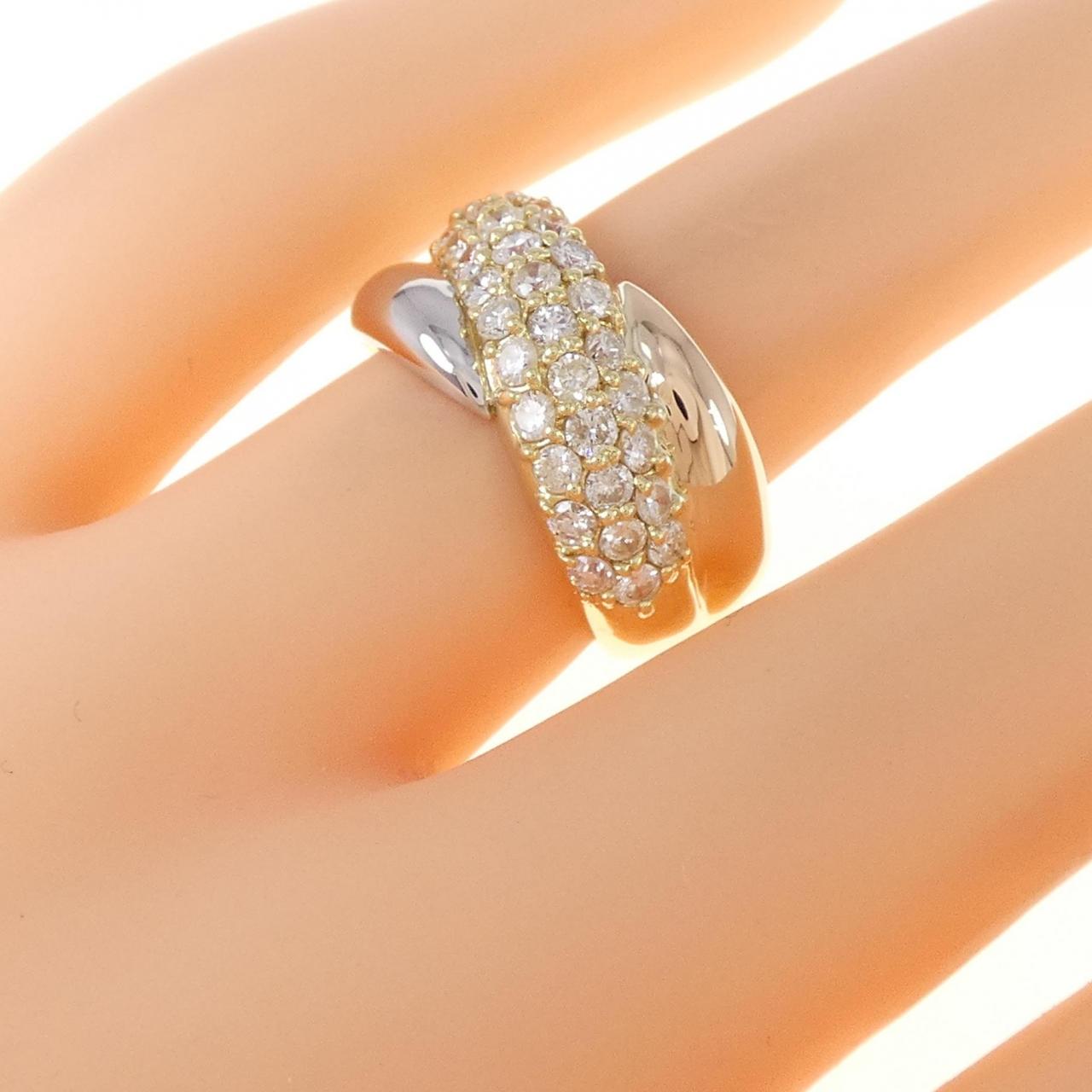 コメ兵｜K18YG/K18PG/PT ダイヤモンド リング 1.00CT｜ジュエリー