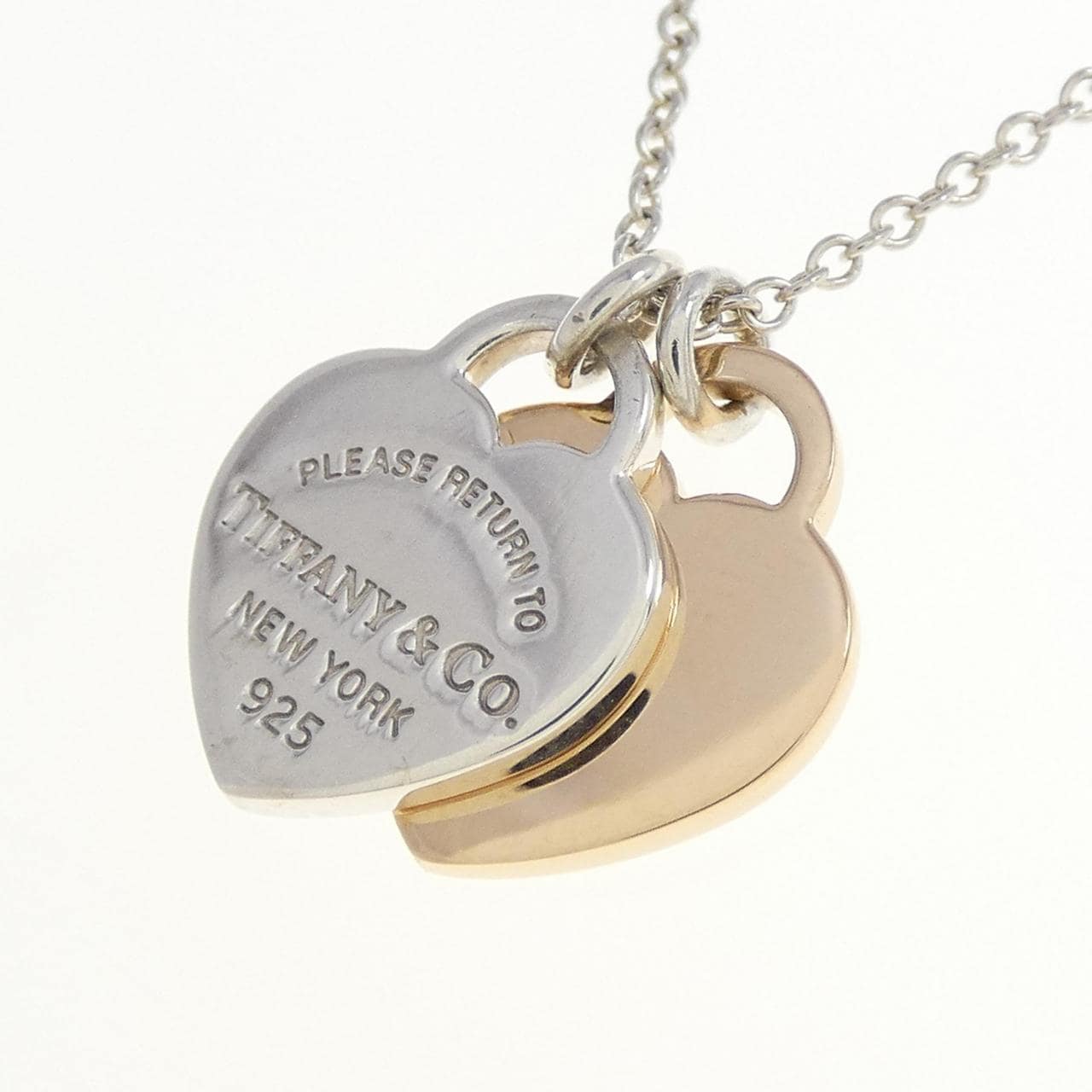 TIFFANY Return to TIFFANY Double Heart Necklace