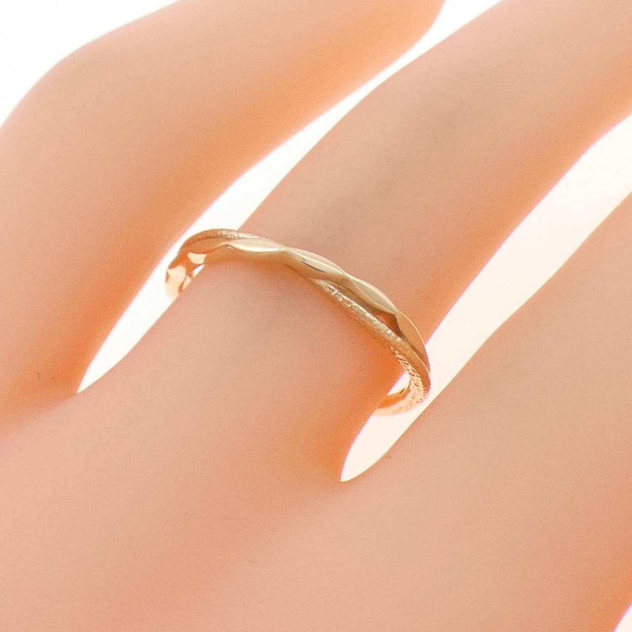 アガット K10YG リング