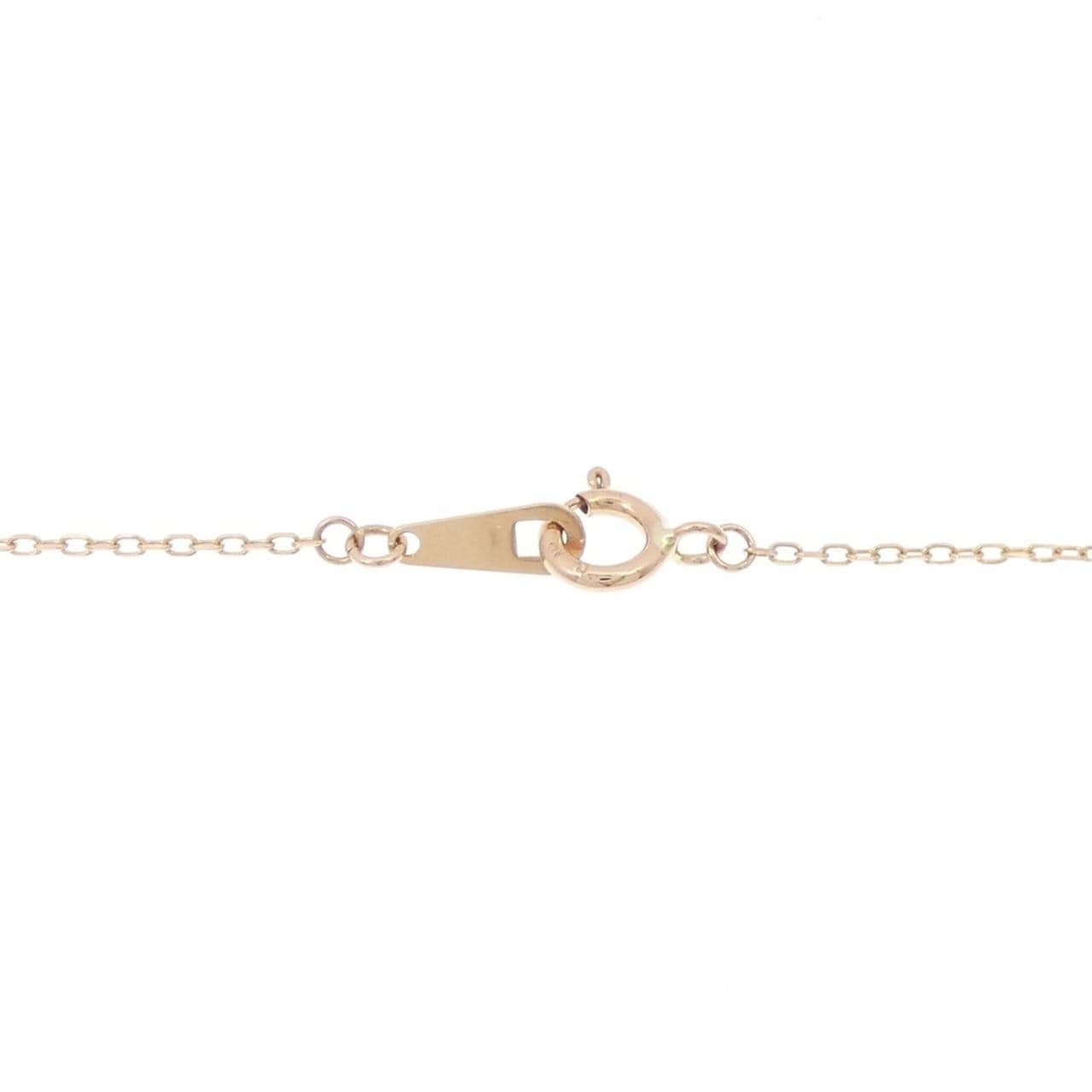 K10PG ダイヤモンド ネックレス 0.19CT