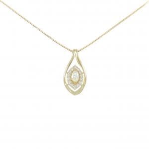 【新品】K18YG ダイヤモンド ネックレス 0.15CT