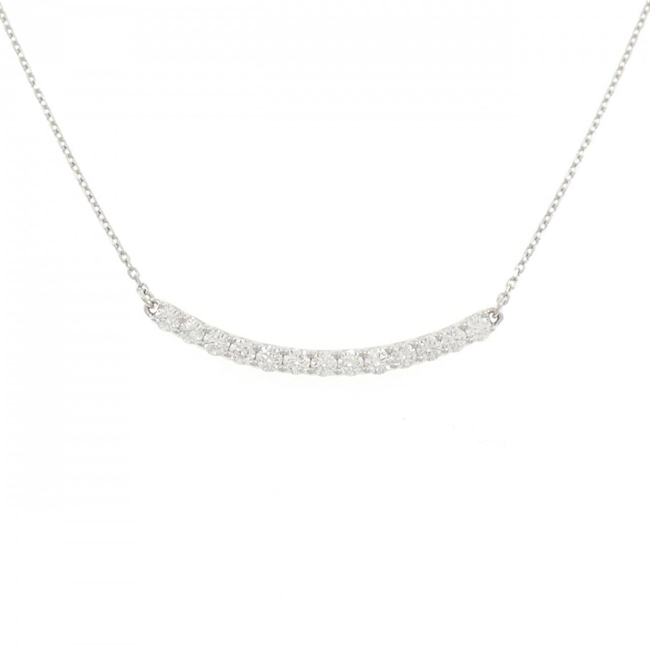 【新品】PT900/PT850 ダイヤモンド ネックレス 0.502CT