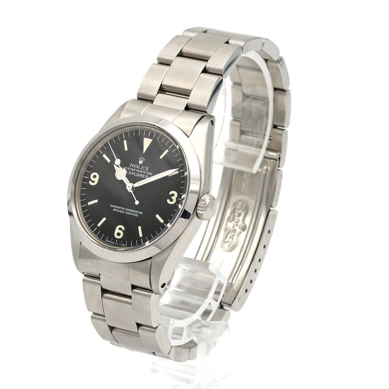 【ノーメンテナンス還元価格】ロレックス エクスプローラーI 1016 SS 自動巻 R番
