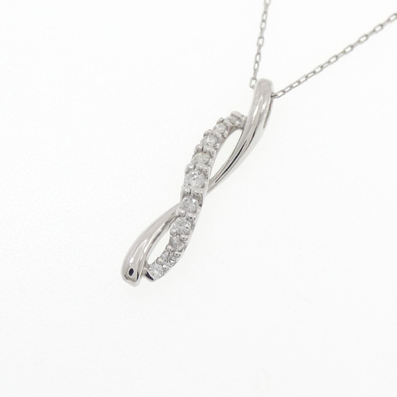 PT900/PT850 ダイヤモンド ネックレス 0.12CT