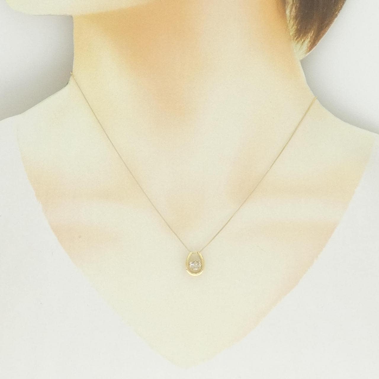 K18YG ダイヤモンド ネックレス 0.50CT