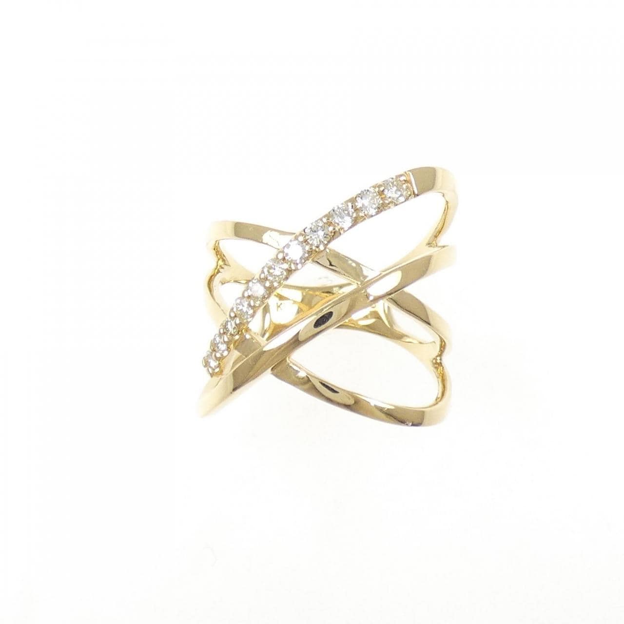 K18YG ダイヤモンド リング 0.25CT