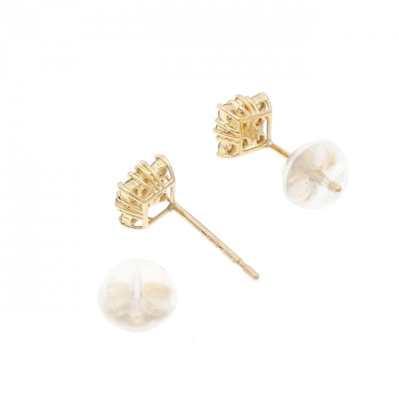 [BRAND NEW] K18YG Diamond earrings 0.20CT