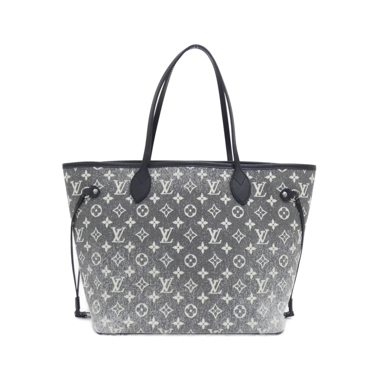 ルイヴィトン モノグラム ジャカード デニム ネヴァーフル MM M21465 バッグ