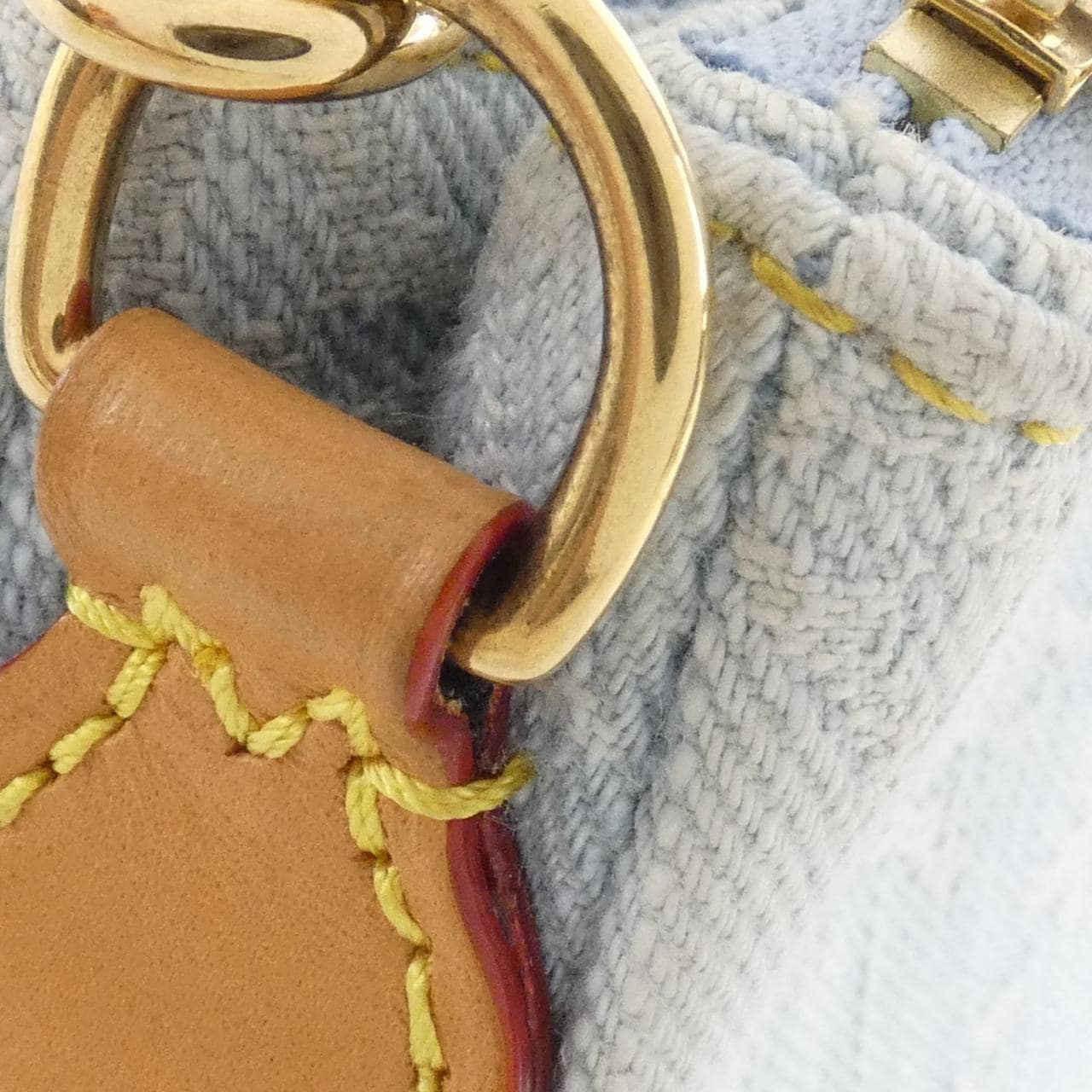 ルイヴィトン モノグラム デニム ポシェット リヴ M83532 ショルダーバッグ