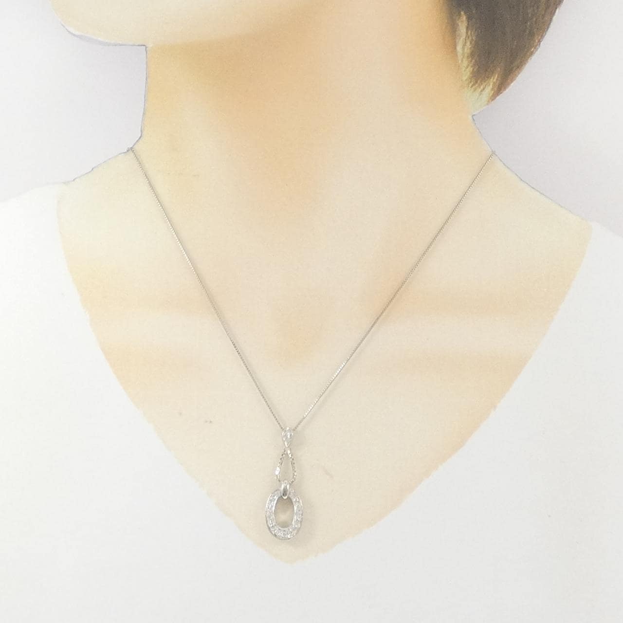 PT900/PT850 ダイヤモンド ネックレス