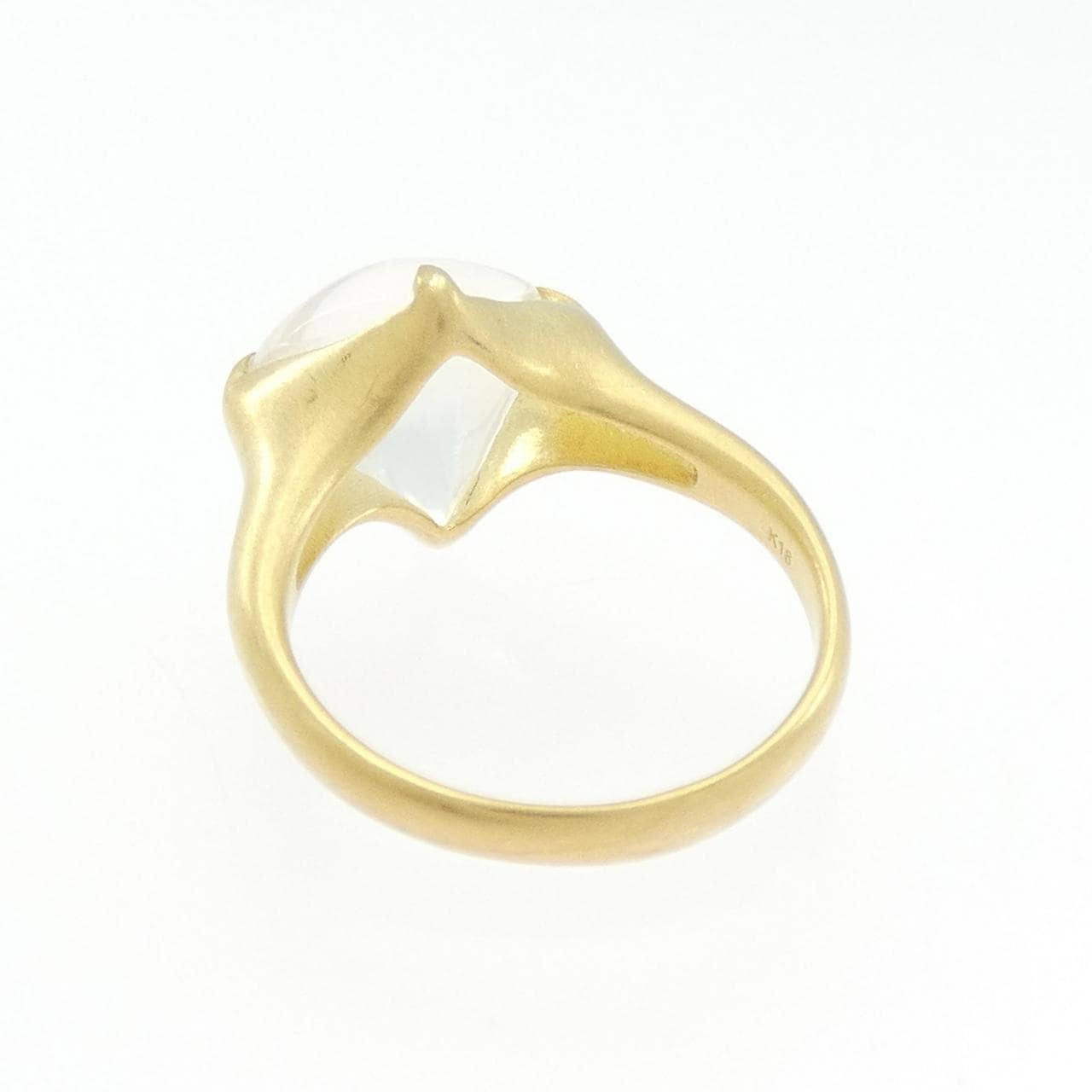 K18YG ムーンストーン リング