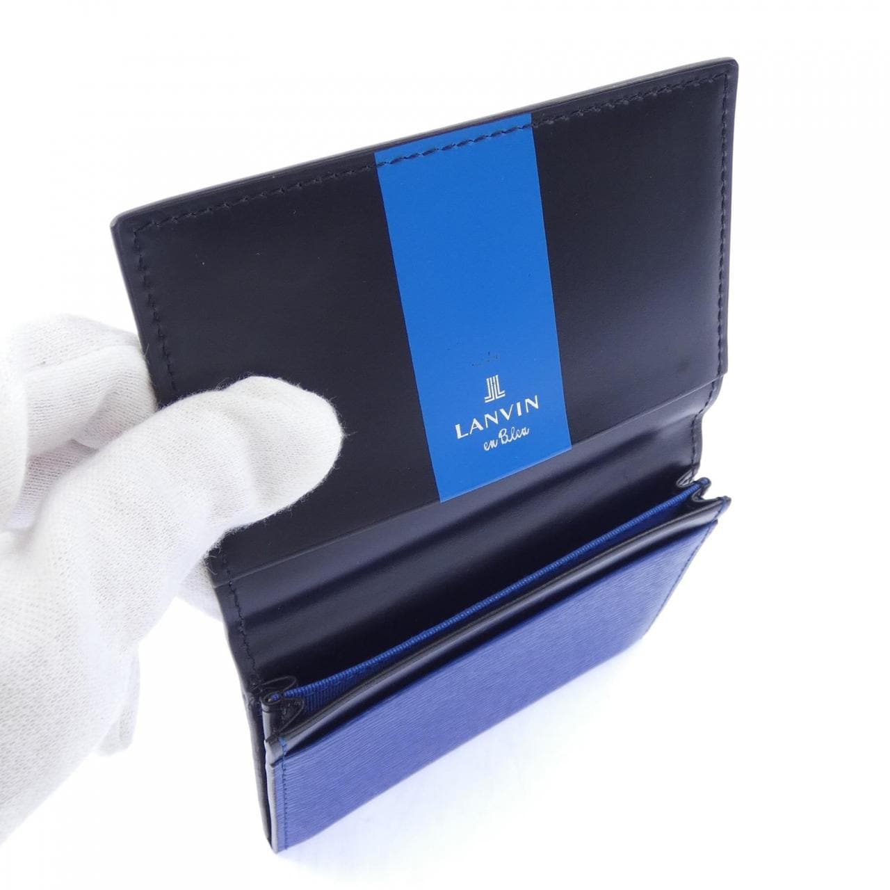 ランバンオンブルー LANVIN en Bleu 579603 CARD CASE