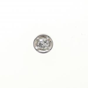 PT900 ダイヤモンド ピアス 0.10CT 片耳