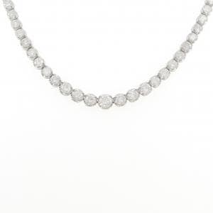 PT900 ダイヤモンド ネックレス 10.00CT