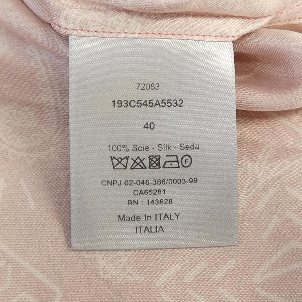 ディオール DIOR 193C545A5532 S／Sシャツ