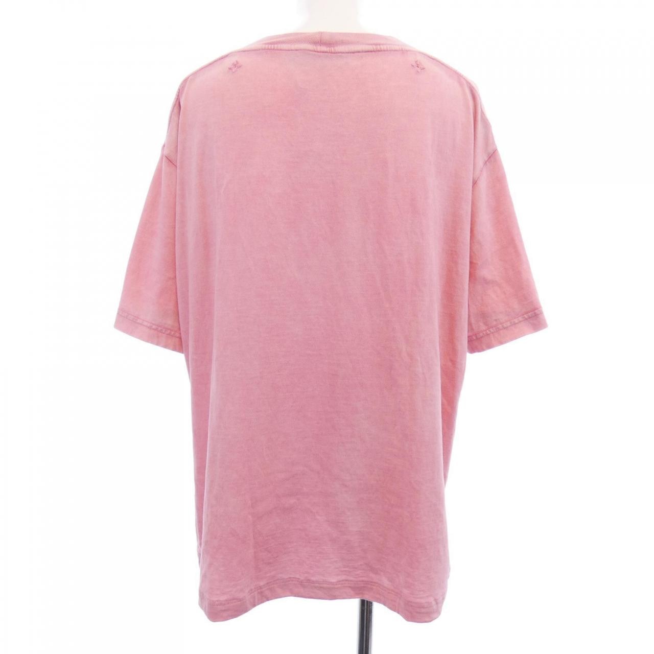 ルイヴィトン LOUIS VUITTON ウォッシュドリブTシャツ HTY22WFG1 Tシャツ