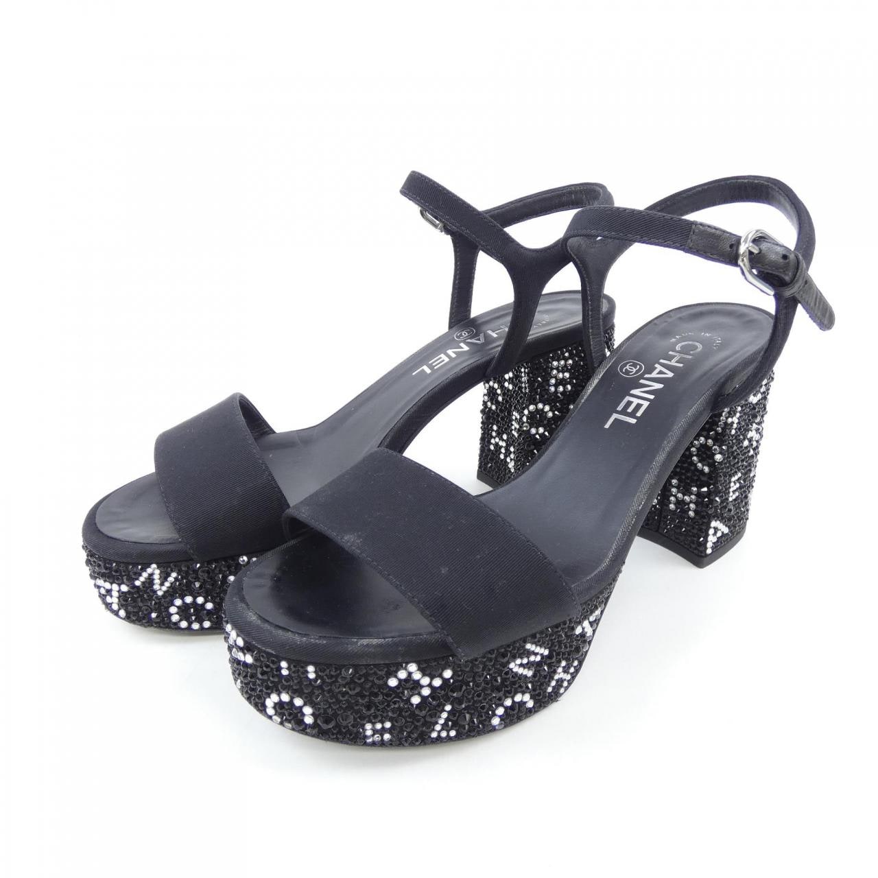 シャネル CHANEL G45365B15306 サンダル