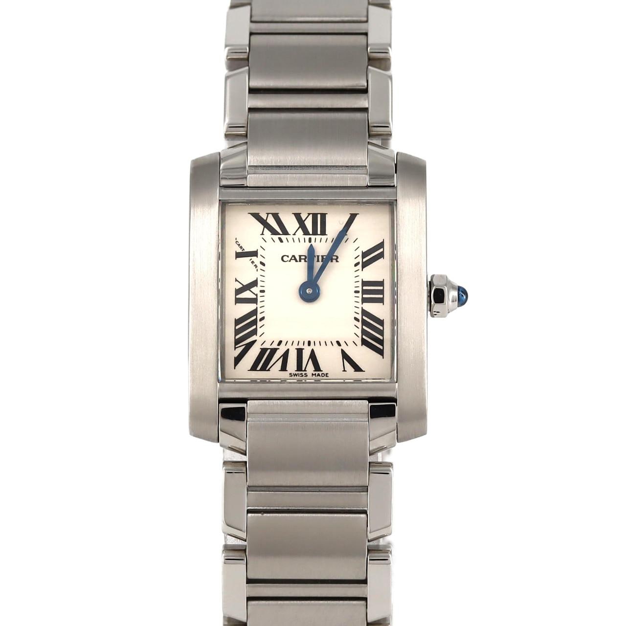 Cartier Tank Francaise SM W51008Q3 SS Quartz