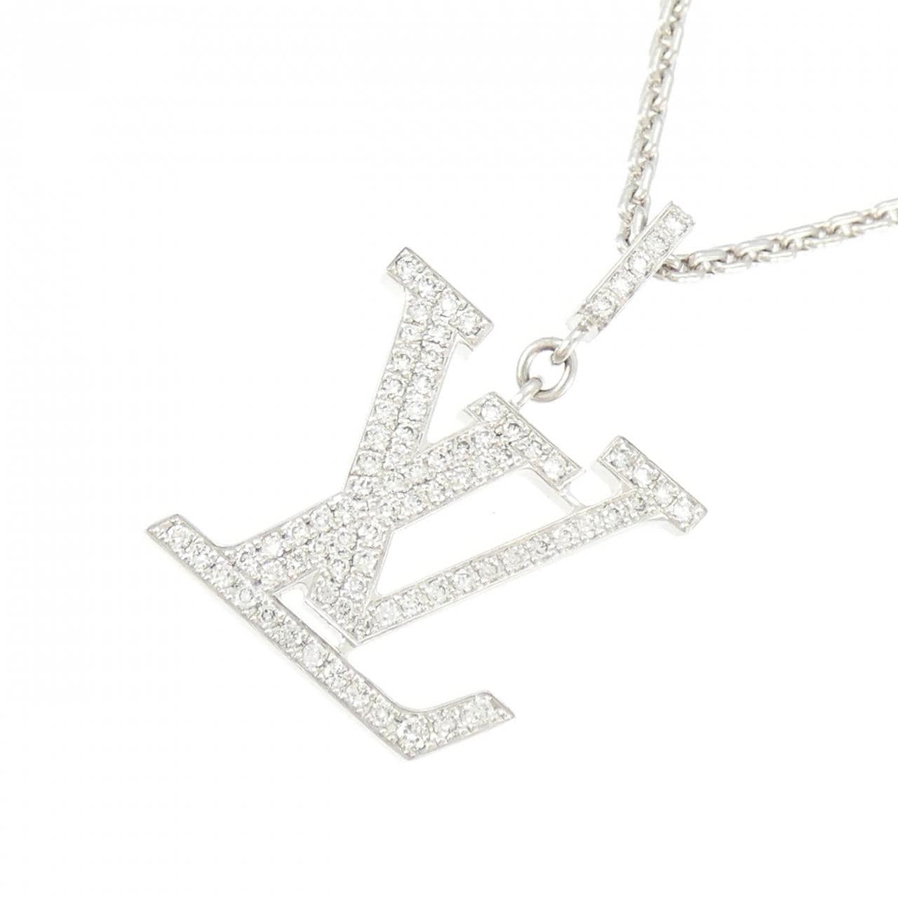 LOUIS VUITTON Pendant LV GM Necklace