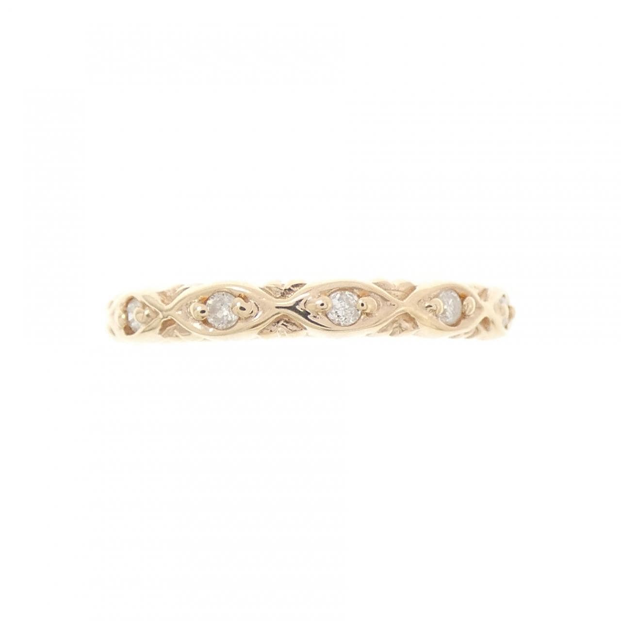 アガット ダイヤモンド リング 0.10CT