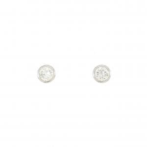 【リメイク】PT/ST ダイヤモンド ピアス 0.202CT 0.217CT G SI2 Good