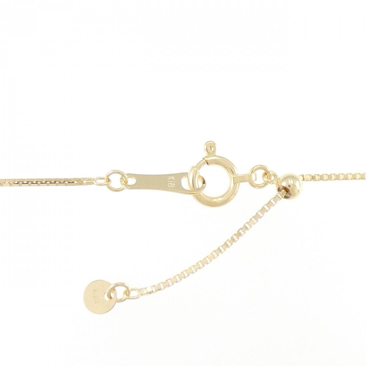 K18YG ダイヤモンド ネックレス 0.29CT